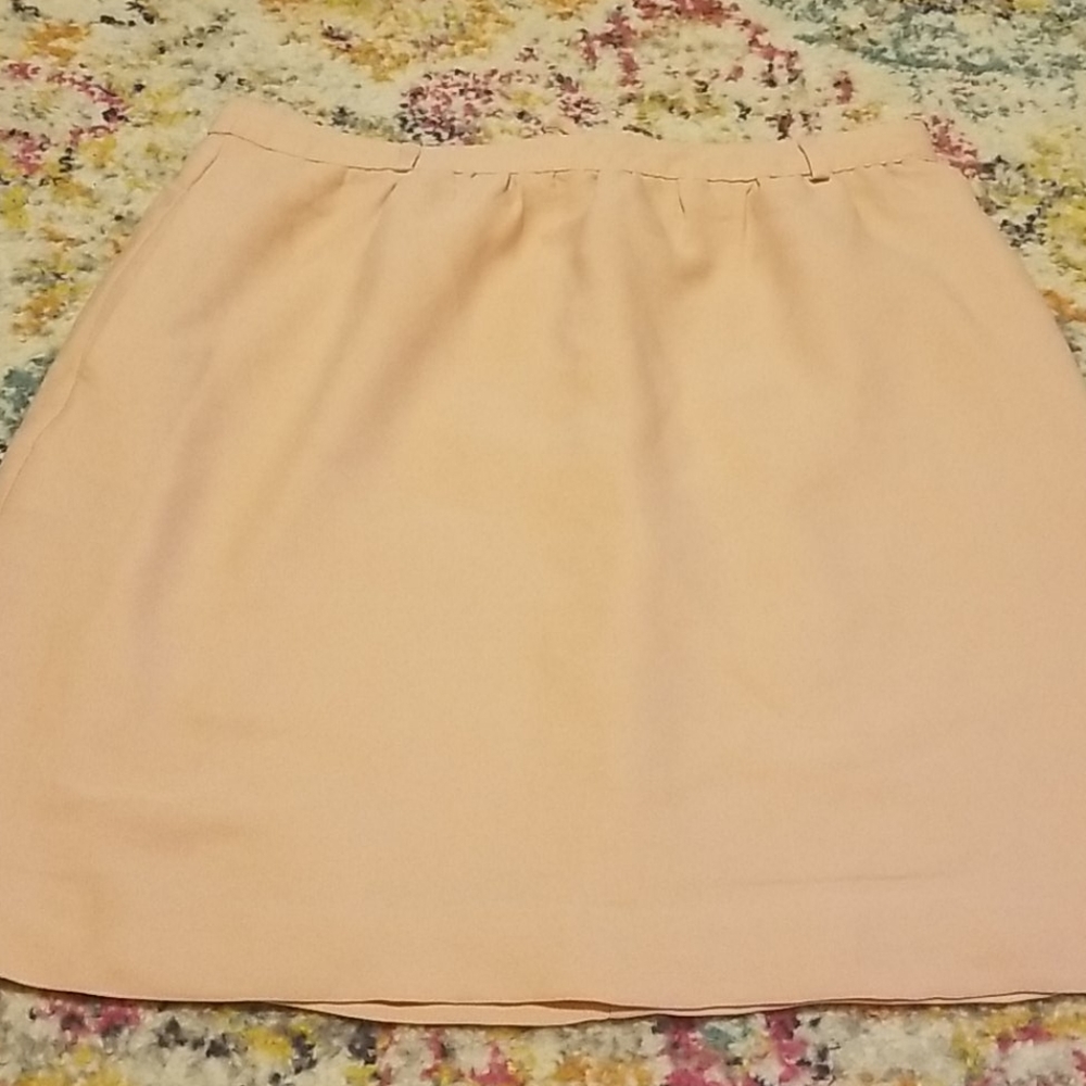 Soft pink skirt